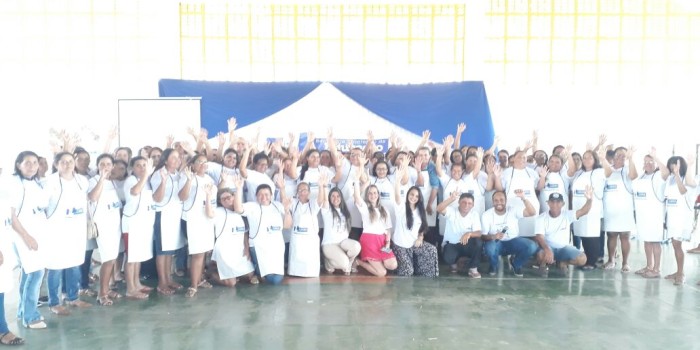 Merendeiras das Escolas Municipais de Canapi recebem Treinamento